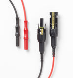 Fluke MC4-4mm Solar PV Test Leads Black/Red