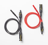Fluke MC4 Solar PV Clamp Test Leads Black/Red