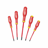 Set of 5 screwdrivers for slot-head and PHILLIPS® screws - 1000 V