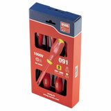 Set of 5 screwdrivers for slot-head and PHILLIPS® screws - 1000 V