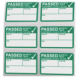 Kewtech Appliance Pass Labels