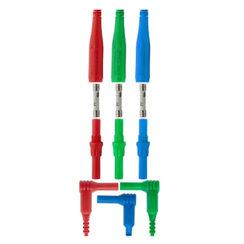 Megger Fused (10A) 3-wire test leads