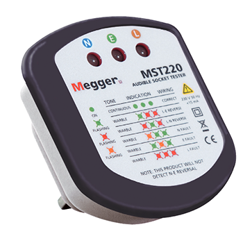 Megger MST220 Audible Socket Tester