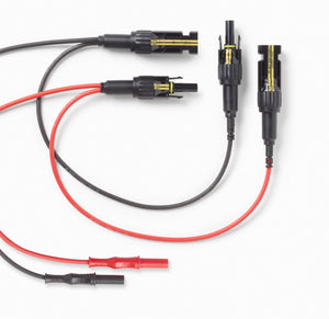 Fluke MC4 Solar PV Clamp Test Leads Black/Red
