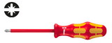 Wera 165 i PZ/S SB VDE Insulated screwdriver for PlusMinus screws (Pozidriv/slotted)