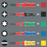 Wera Kraftform Kompakt VDE 15 Torque 1.2-3.0 Nm extra slim 1 Tool Finder