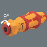 Wera 837 i RA Kraftform blade-holding handle with ratchet functionality
