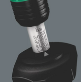 Wera Series 7400 Kraftform adjustable torque screwdrivers (0.1-3.0 Nm) with Rapidaptor quick-release chuck