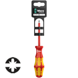 Wera 165 i PZ/S SB VDE Insulated screwdriver for PlusMinus screws (Pozidriv/slotted)
