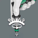 Wera Series 7400 Kraftform pistol handle, adjustable torque screwdrivers (3.0-8.8 Nm) with Rapidaptor quick-release chuck