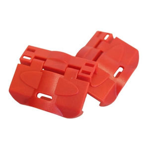 Set of Megger Carry Case Clips - Red