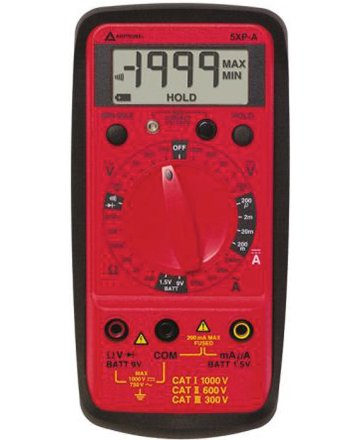 Beha-Amprobe 5XP-A AC/DC Compact Digital Multimeter with VolTect™